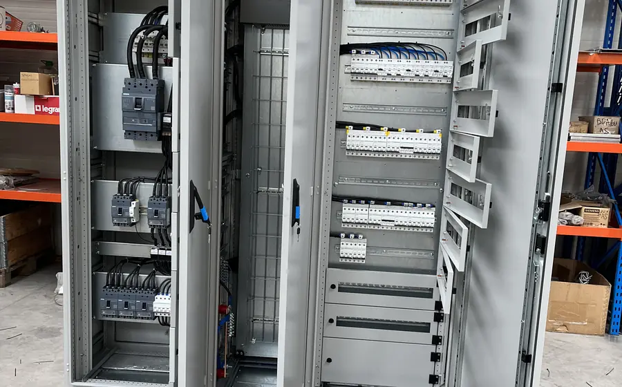 Open industrial enclosures
